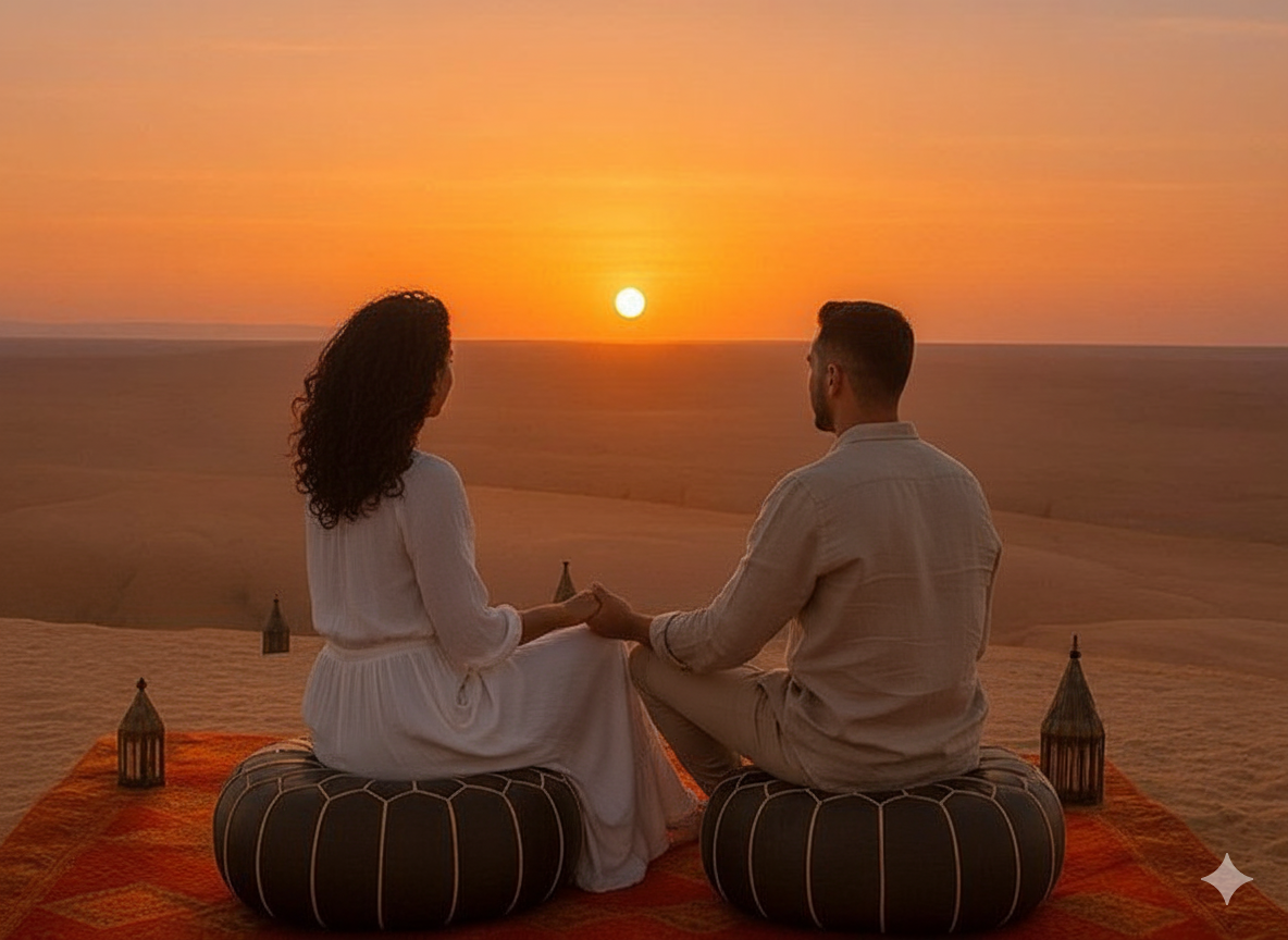 Marriage Proposal – Romantic Sunset