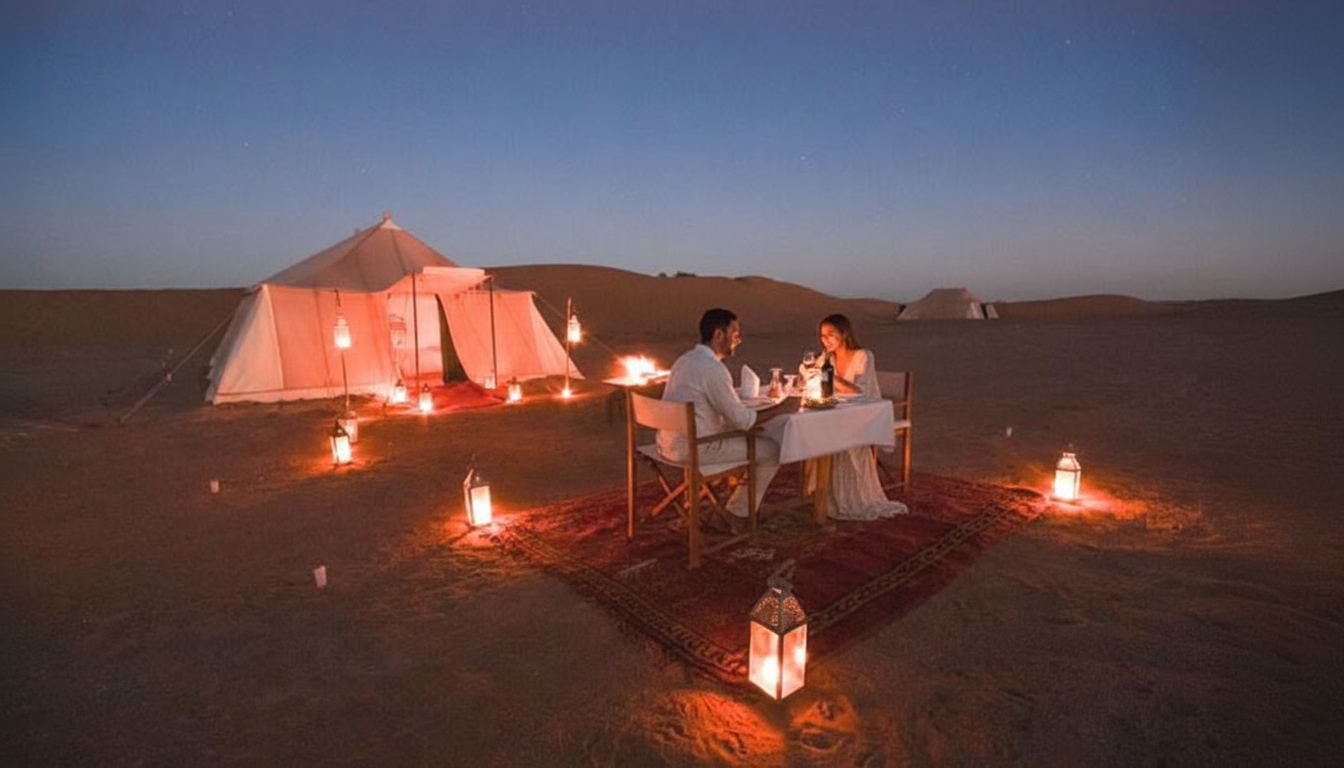 Marriage Proposal – Private Camp Dinner